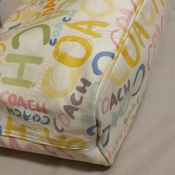 Coach signature multicolor bag - Picture 6 of 17